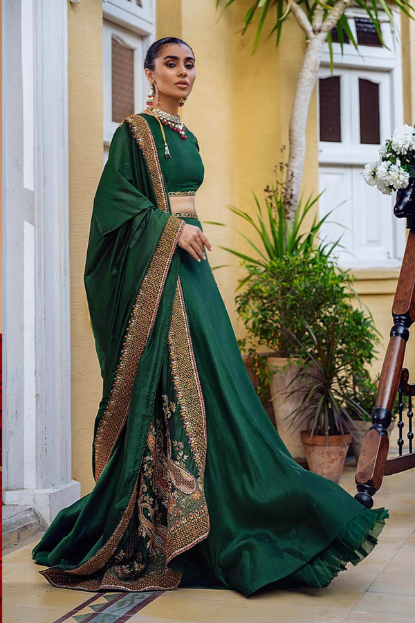 Emerald Green Shawl
