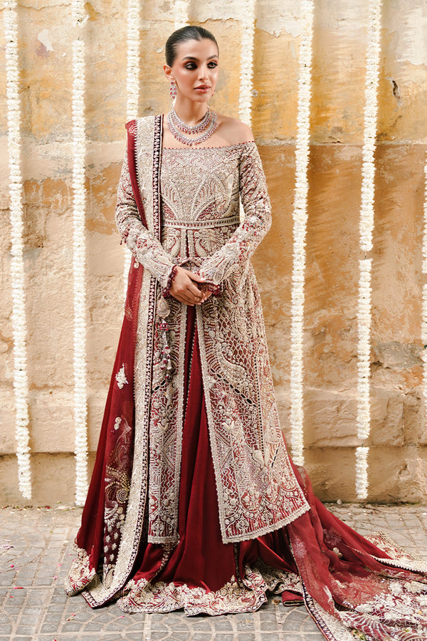 Ruby Wine Bridal Set